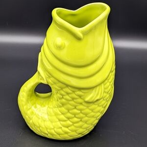 Bistro Brights Glug Glug Fish Pitcher